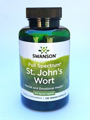 SWANSON ST. JOHN'S WORT - 375MG - 120 KAPSELN