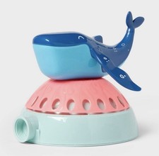 BOX OF 6 Sun Squad Whale Sprinkler Kids' Outdoor Water Play Toy Hose Sprinkler