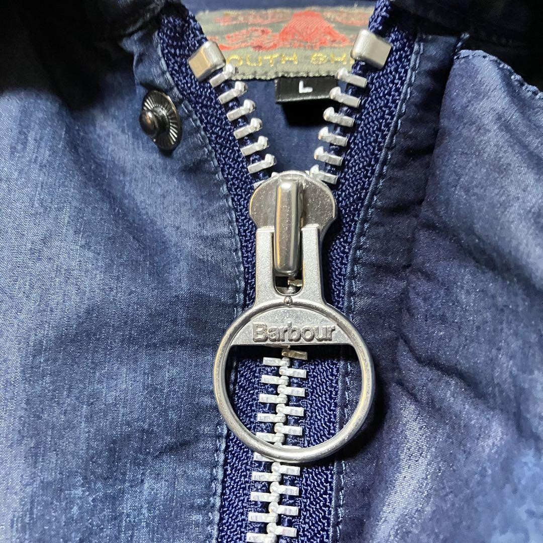Beautiful Used Barbour South Shields Bedale Indigo | eBay