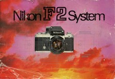 Original Info Booklet Nikon F2 System