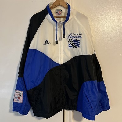Vintage 1994 World Cup Argentina Apex One Windbreaker Jacket Soccer Size XL RARE