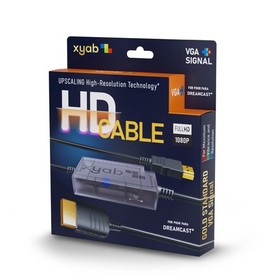 SEGA Dreamcast - VGA HD TV Link Cable Cord Full 1080 HDMI - New