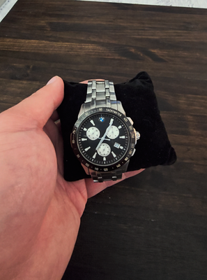BMW Chronograph Wristwatch w/ BMW Watch Case | eBay