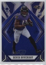 2020 Panini Phoenix Rookies Blue 24/35 Devin Duvernay #133 4f5