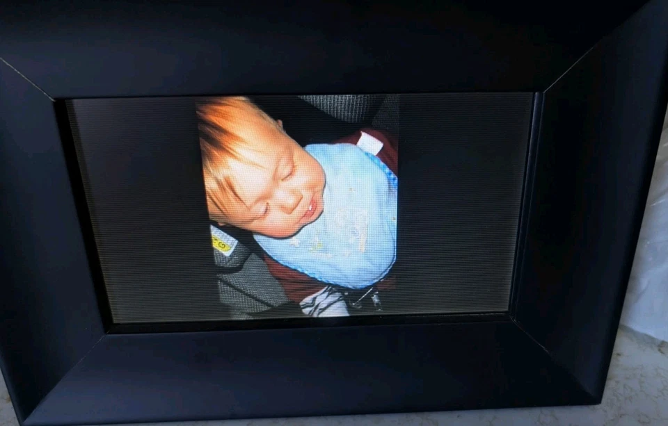 OptiPix SP70EWB 7" Digital Picture Frame Works - Image 4 of 4