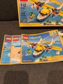 3 Sets in 1! LEGO Creator 3 in 1 Island Adventures 31064 - 100% Complete!