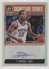 2018 Panini Donruss Optic Signature Series Holo Prizm TJ Warren #SG-TJW Auto 4l3