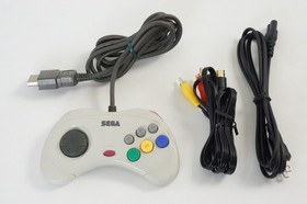 Sega Saturn WHITE Console System HST-3220 JAPAN wz Games -NTSC-J- B66044665