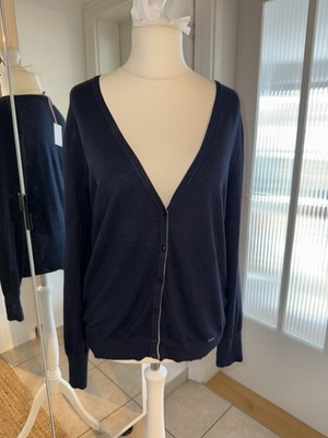 more & more   strickjacke dunkelblau top zustand 42 