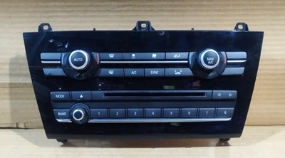 BMW X3 F25 X4 F26 CLIMATE AUDIO CONTROL PANEL RADIO AC MODULE OEM - 6825512
