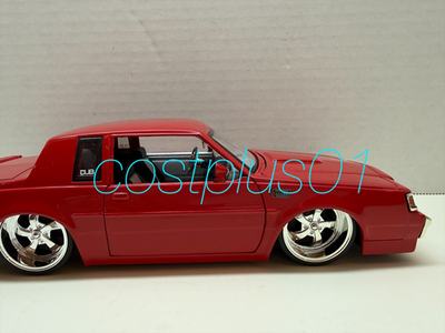 JADA DUB CITY 1987 BUICK GRAND NATIONAL REGAL 1:24 RED OLDSKOOL