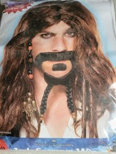 Jack Sparrow Pirate Wig Dress-up Cosplay NEW