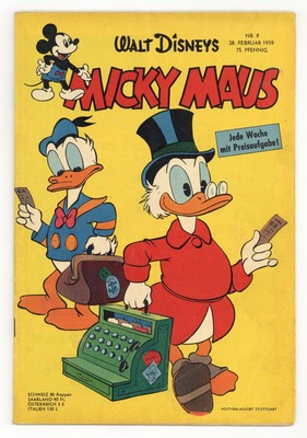 Micky Maus 1959, #9 VG 4.0