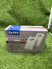 ZyXEL 1000 Mbps HD Powerline Adapter 2-port Gigabit - Model PLA5256.  s3
