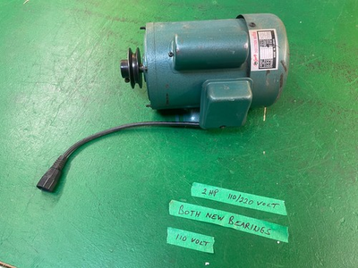 #ad #ad Grizzly 2 HP Induction Motor 110 220V Table Saw 3450 RPMs $219.99