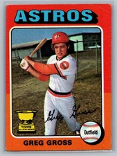 1975 Topps #334 Greg Gross