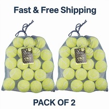 Athletic Works Pressureless Tennis Balls, 18-Pack Training  Dog Play Total 36 