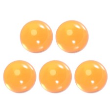 5 Stk. Orange Acryl Kontakt Jonglieren Kugel - 30mm