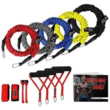 Strength Training Bands with Handles