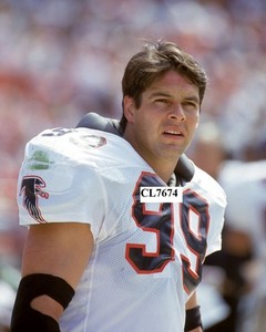 Tim Green #76 of the Atlanta Falcons During a Football Game Photo