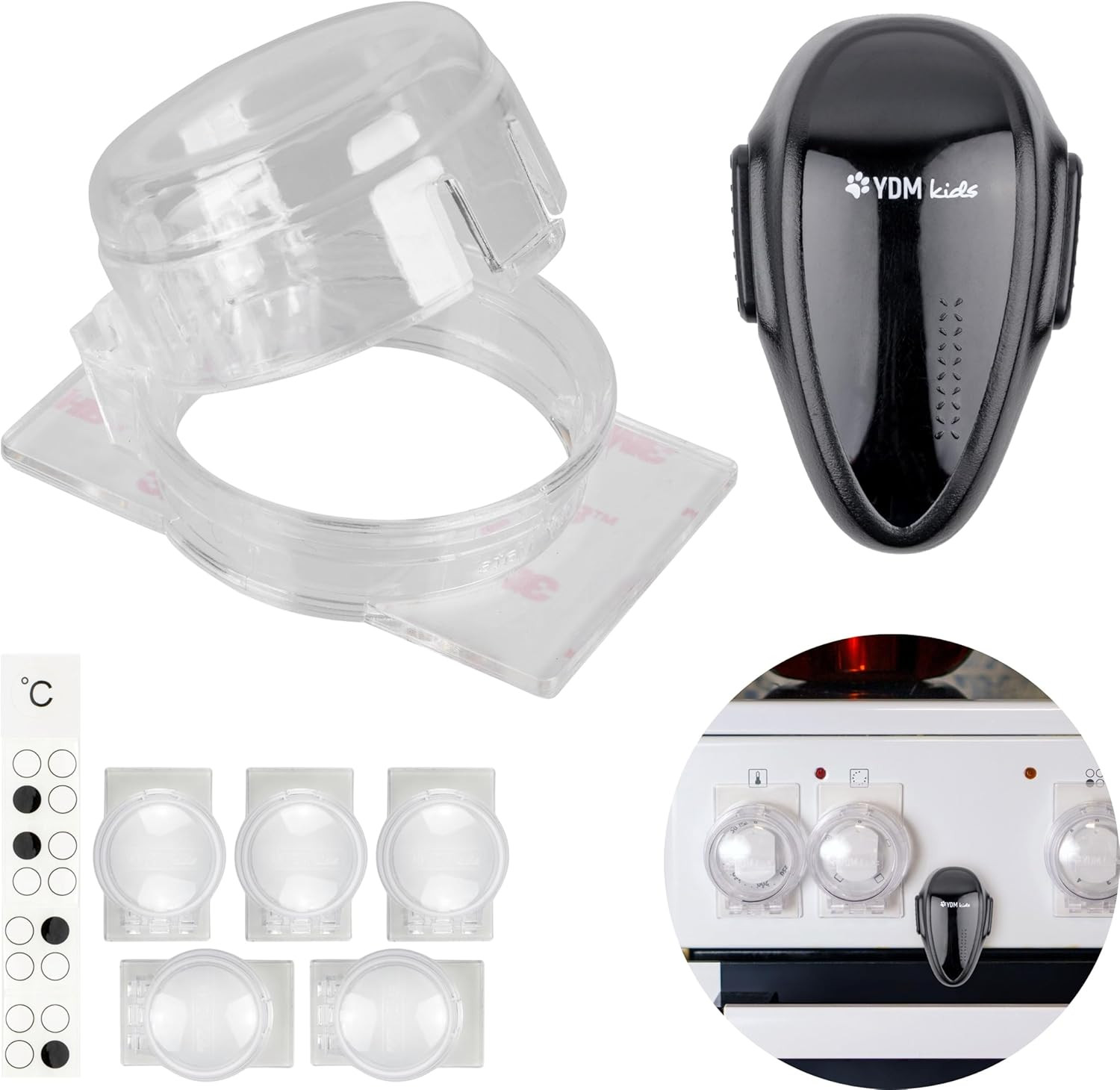 Protezione Sicurezza Bambini Fornelli 7 Pz - Il Kit del Buon Padre