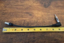 Car AM/FM Antenna 90degree Plug To Coaxial Cable Adapter