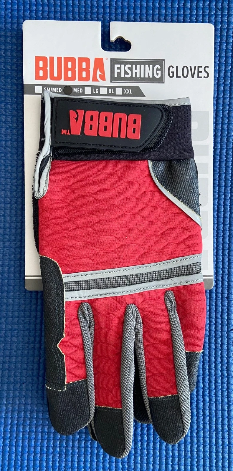 NEW Bubba Fishing Gloves - Sz Medium - Touch Screen Index, Thumb / Cut Resistant
Opens in a new wind