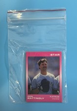 1988 STAR CO DON MATTINGLY PLATINUM EDITION CHECKLIST LIMITED SET 811/1000