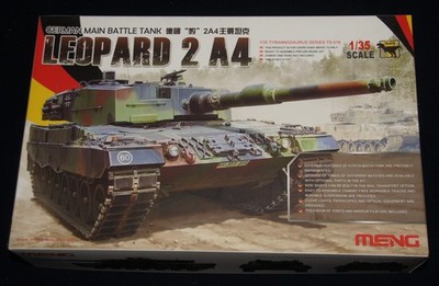 Meng TS-016 - German Main Battle Tank Leopard 2 A4 , 1:35
