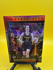 2025 Panini Caitlin Clark Chronicled Red Holo Foil Triple Double Fashion #10
