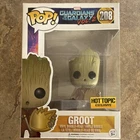 Funko Pop! Vinyl Marvel Guardians of the Galaxy Vol. 2 Groot Hot Topic Excl #208