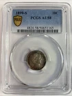1899-S Barber Dime PCGS AU58