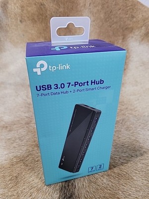 TP-LINK UH720 USB 3.0 - 7-Port Data Hub + 2-Port Smart Charger