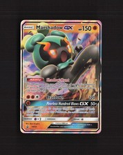 Marshadow GX SM59 Sole e Luna Stella Nera Promo Holo Carta Pokemon MP