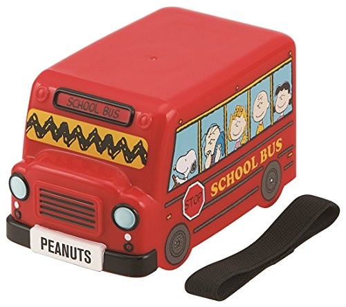 SNOOPY SCHOOLBUS（小物入） Cartoon Snoopy Bus Pencil Bag Canvas Large Capacity Car