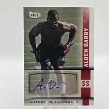 2014 SAGE Hit Red - Autographs Alden Darby #A104 (AU, RC) ASU