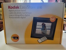 Kodak EasyShare S510 LCD Digital Picture Frame 5.6" Black USB Remote CAT 1266469