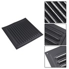 Portable Aluminum Louver Vent Grille Cover Square Vent Cover 250x250mm