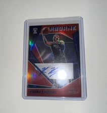 2020 Panini Chronicles Airborne Signatures Red Prizm Bruce Brown #AIR-BBR Auto