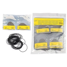 950PCS 0.5mm Rubber O-Ring Watch Gasket Set for 12-30mm Back Replacement