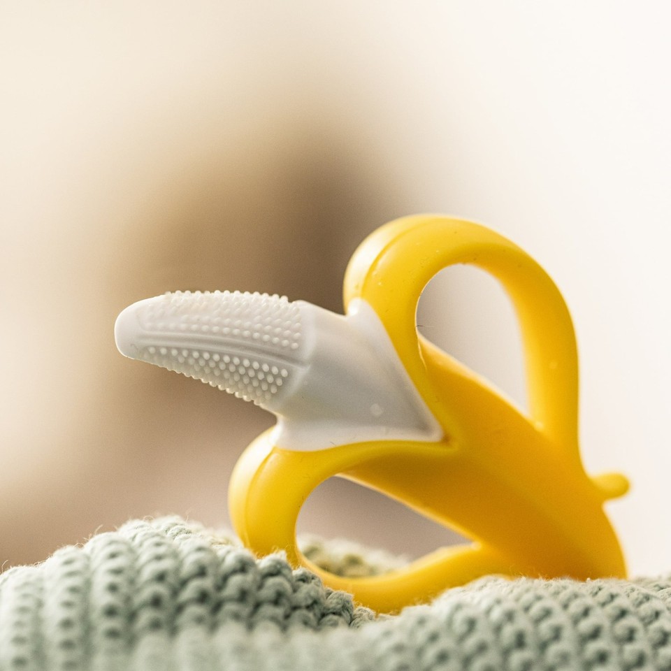 Babyvoeding - Nuby - 360 Nana Nubs Massager Geel 782