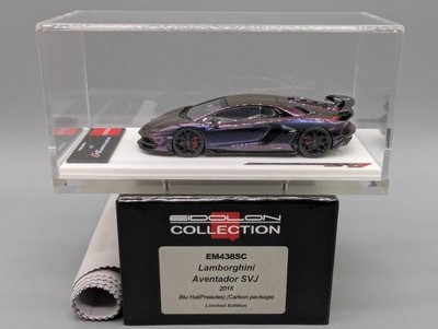Eidolon Make Up 1:43 Lamborghini Aventador SVJ 2018 Blu Hal Irisierend mit OVP