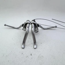 Vintage Dia-Compe Regular Road Brake Levers Safety Extensions Turkey Red Dot A30