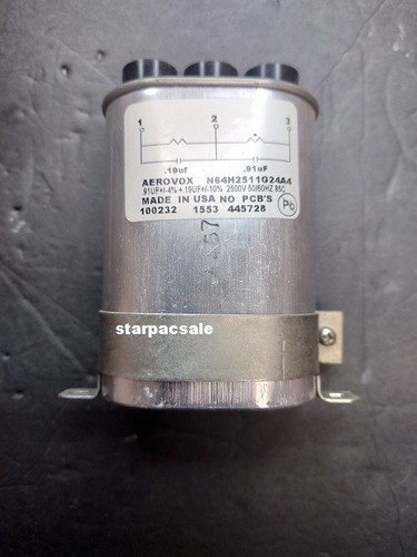 Genuine OEM TurboChef High Voltage Capacitor 100232, 2500V