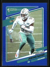 2021 Donruss #67 Jerome Baker Press Proof Blue