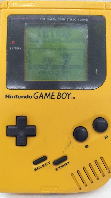 Nintendo Game Boy Junk Console with Screen Lines Used
