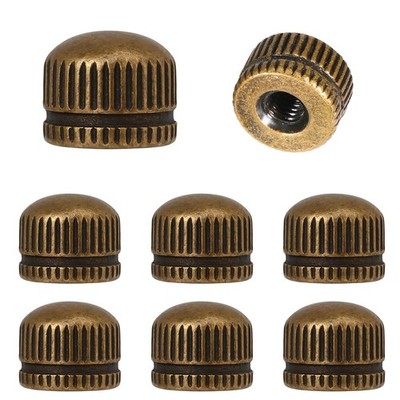 M4 Screw Caps for Light Fixture 8 Pcs Threaded Cap Nuts Ceiling Light Screw Cap