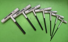 Craftsman Tools 7 Piece Metric T Handle Hex Wrench Set 2.5-10mm MPN 46550-46556