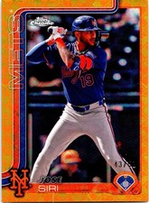 2025 Topps Chrome Logofractor Edition #195 Jose Siri Gold Refractors #/50