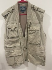 Vintage Woolrich Sportsman  s Fishing  Camping Utility Vest Mens Size XL